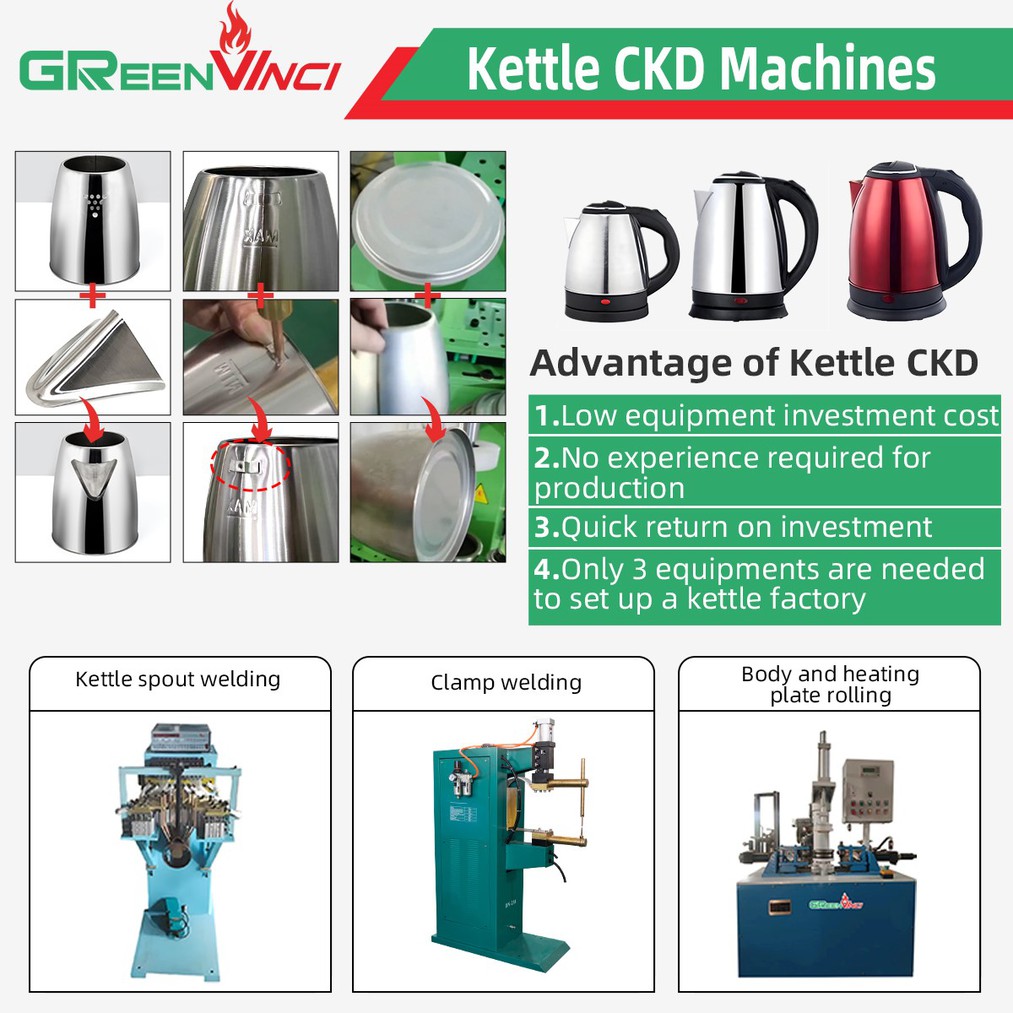 Kettle CKD machine Kettle CKD machine