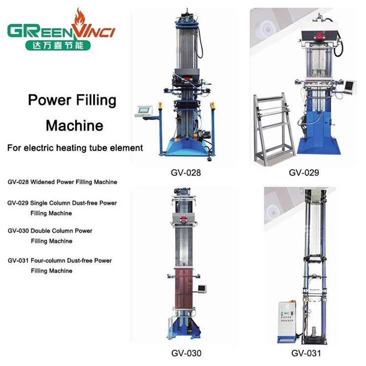 Four Columns Tubular Heater Powder Filling Machine1 (2)