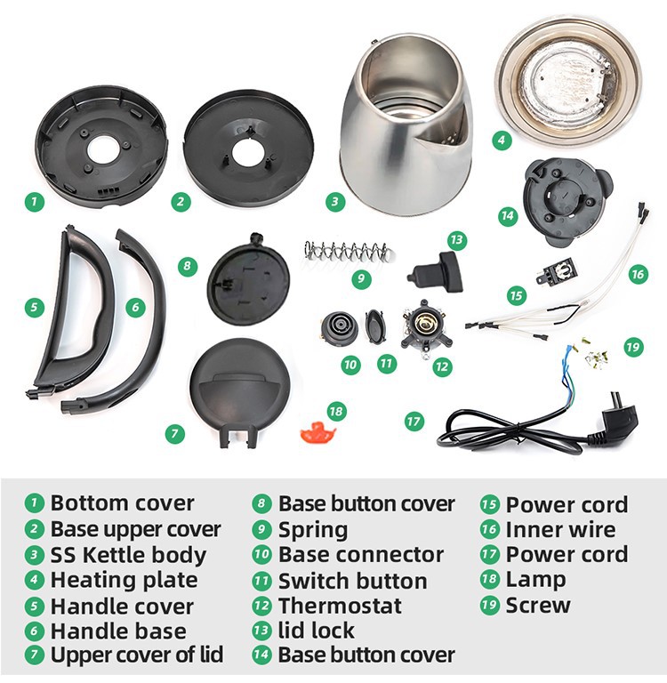 electric kettle spare parts electric kettle spare parts